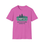 Adventure Awaits Canoe T-Shirt