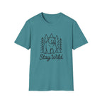Bear Forest 'Stay Wild' T-Shirt — Adventure Outdoor Nature Tee