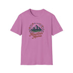 Mountain Mama T-Shirt — Floral Mountain Graphic Tee for Outdoor Moms