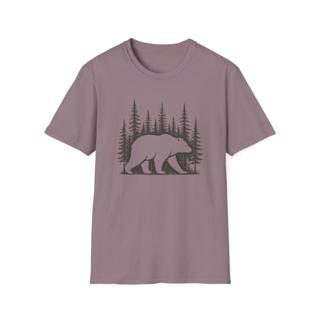 Bear Forest T-Shirt — Woodland Bear Graphic Tee