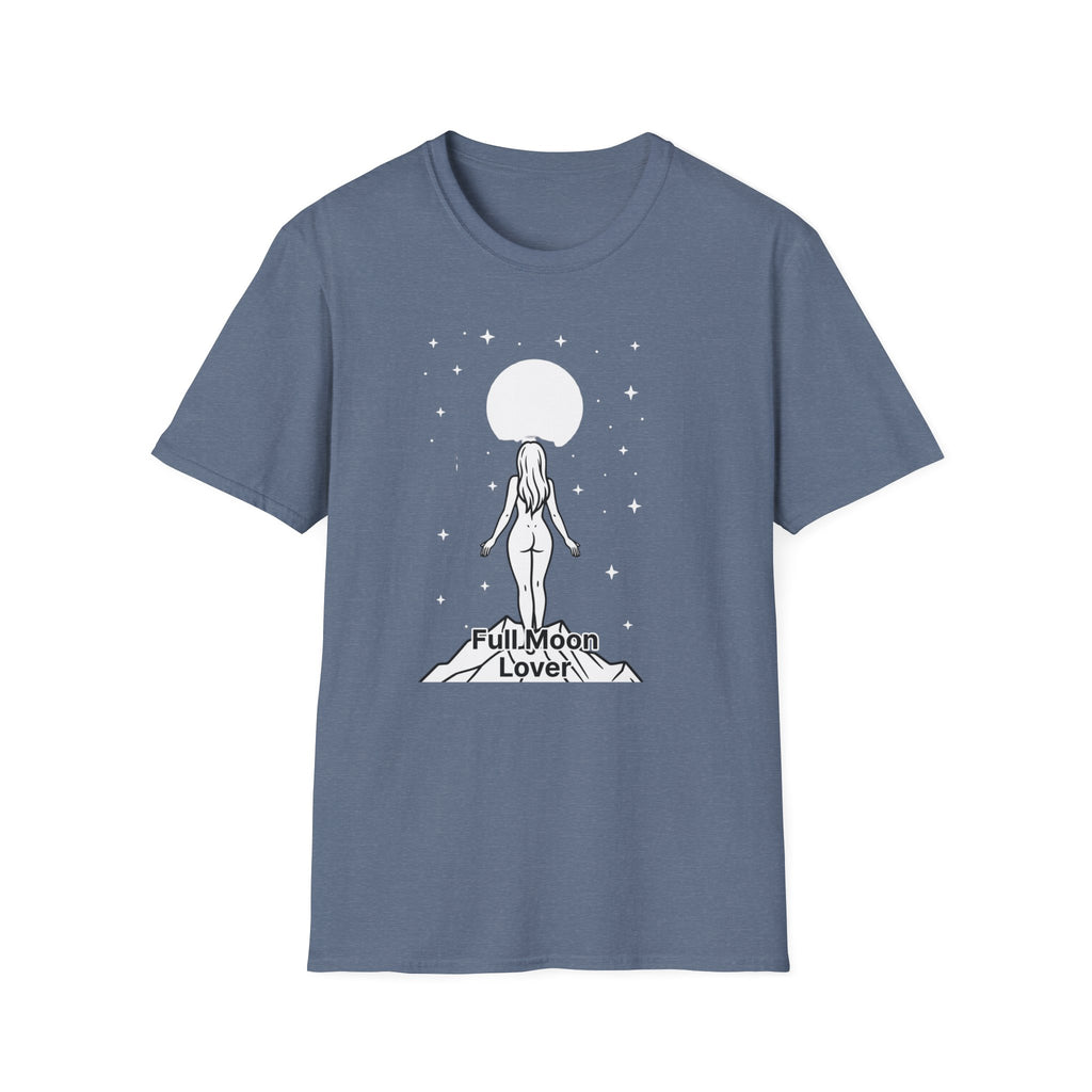 Moon Goddess T-Shirt — Celestial 'Moon Lover' Graphic Tee