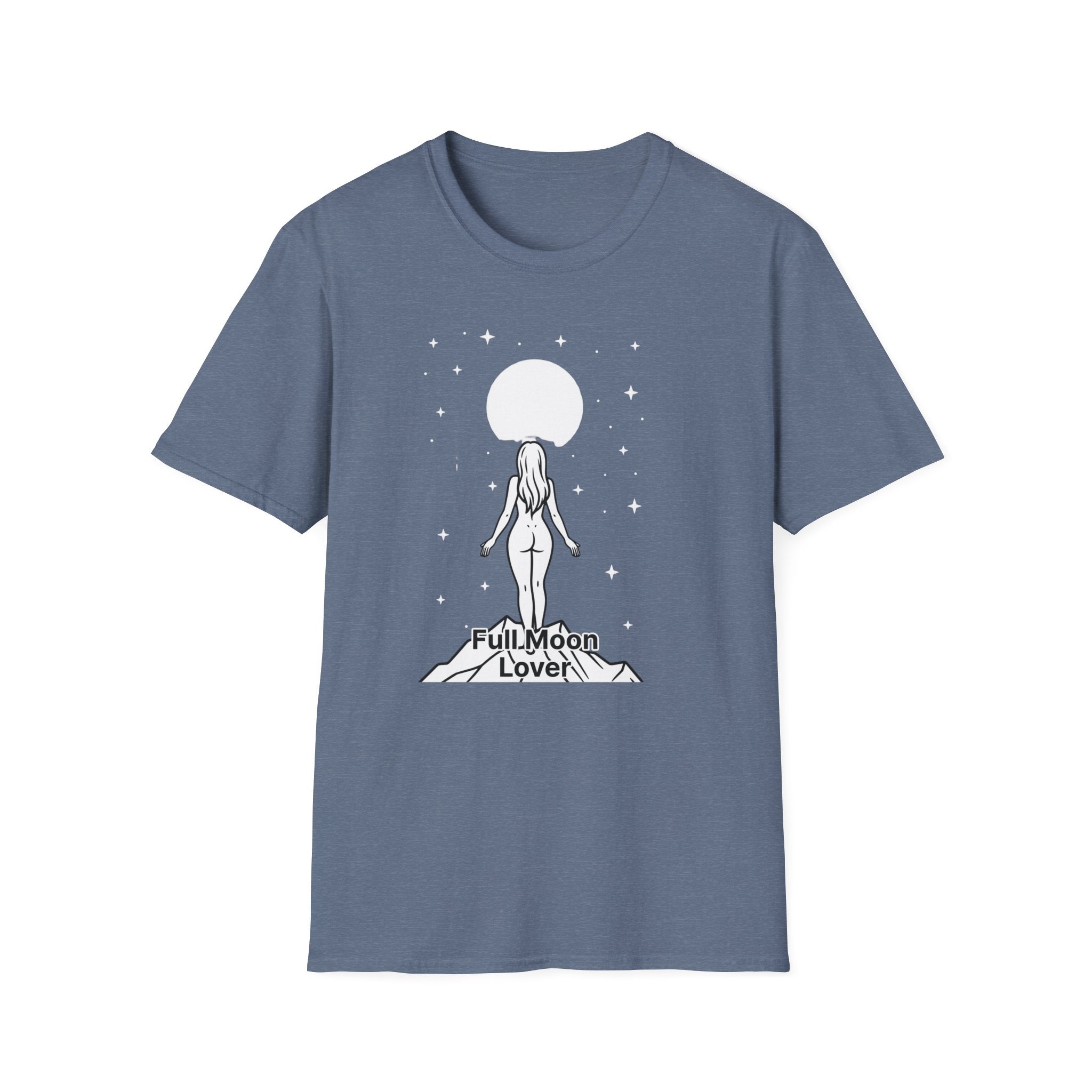 Moon Goddess T-Shirt — Celestial 'Moon Lover' Graphic Tee