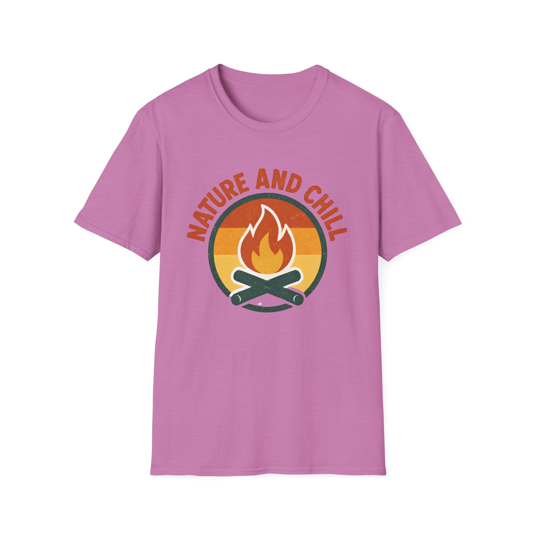 Nature and Chill Campfire T-Shirt