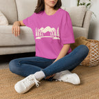 Mountain Pines T-Shirt — Minimal Scenic Forest Graphic