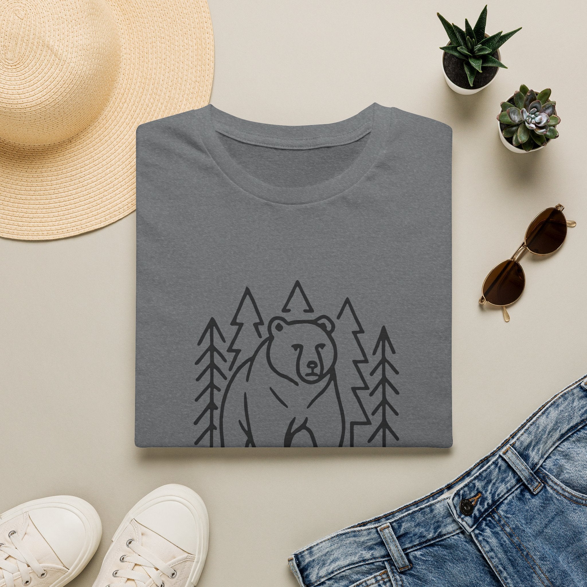Bear Forest 'Stay Wild' T-Shirt — Adventure Outdoor Nature Tee