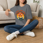 Nature and Chill Campfire T-Shirt