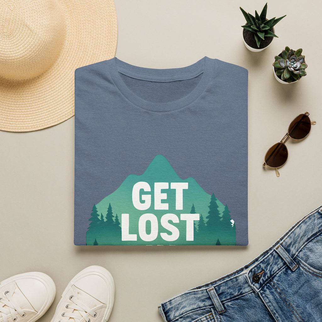 Get Lost in Nature T-Shirt — Outdoor Adventure Graphic Tee