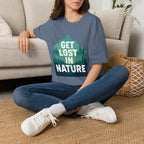Get Lost in Nature T-Shirt — Outdoor Adventure Graphic Tee