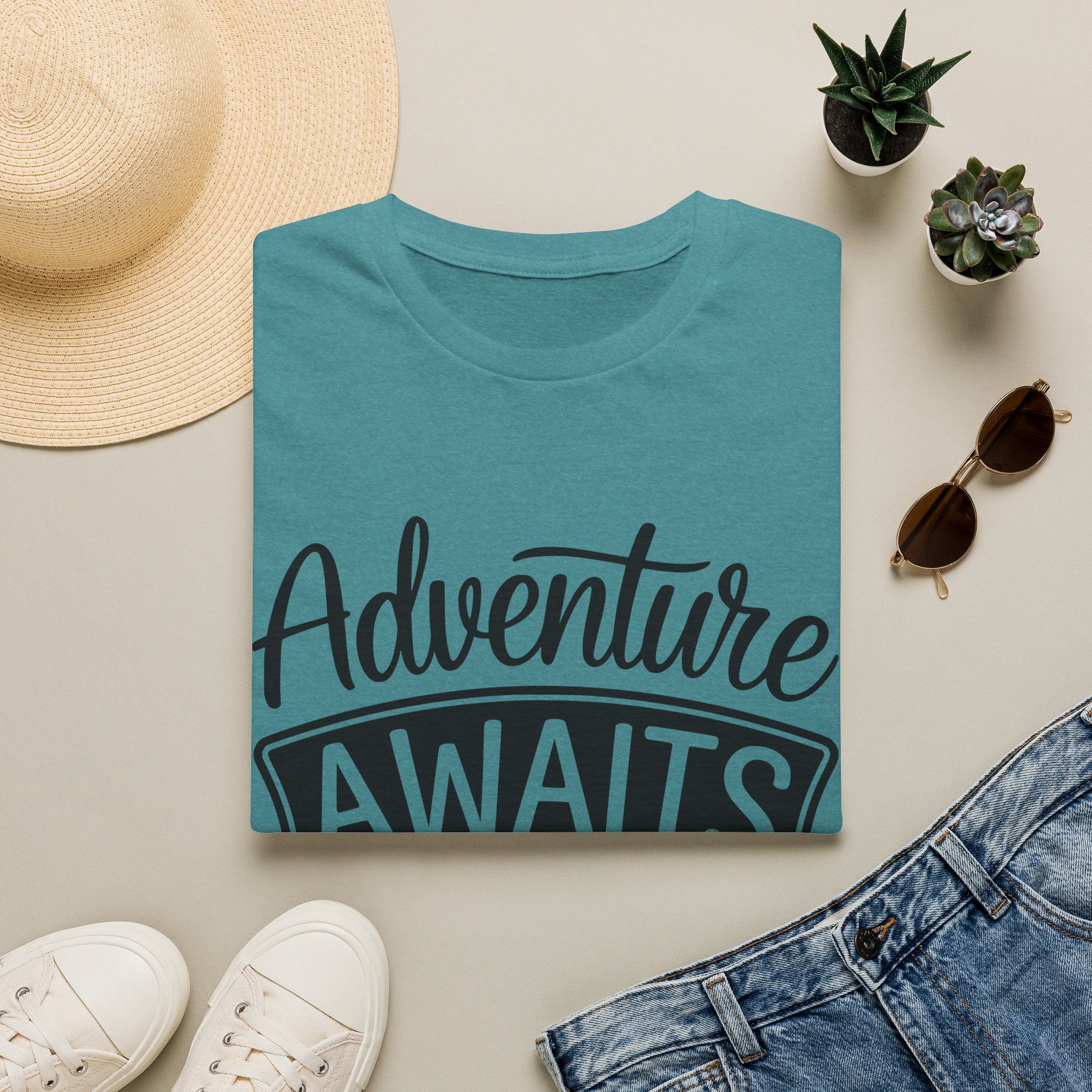 Adventure Awaits T-Shirt — Outdoor Travel Tee