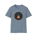 Campfire Night T-Shirt — Cozy Wilderness Bonfire Graphic Tee