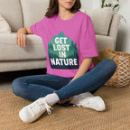 Get Lost in Nature T-Shirt — Outdoor Adventure Graphic Tee