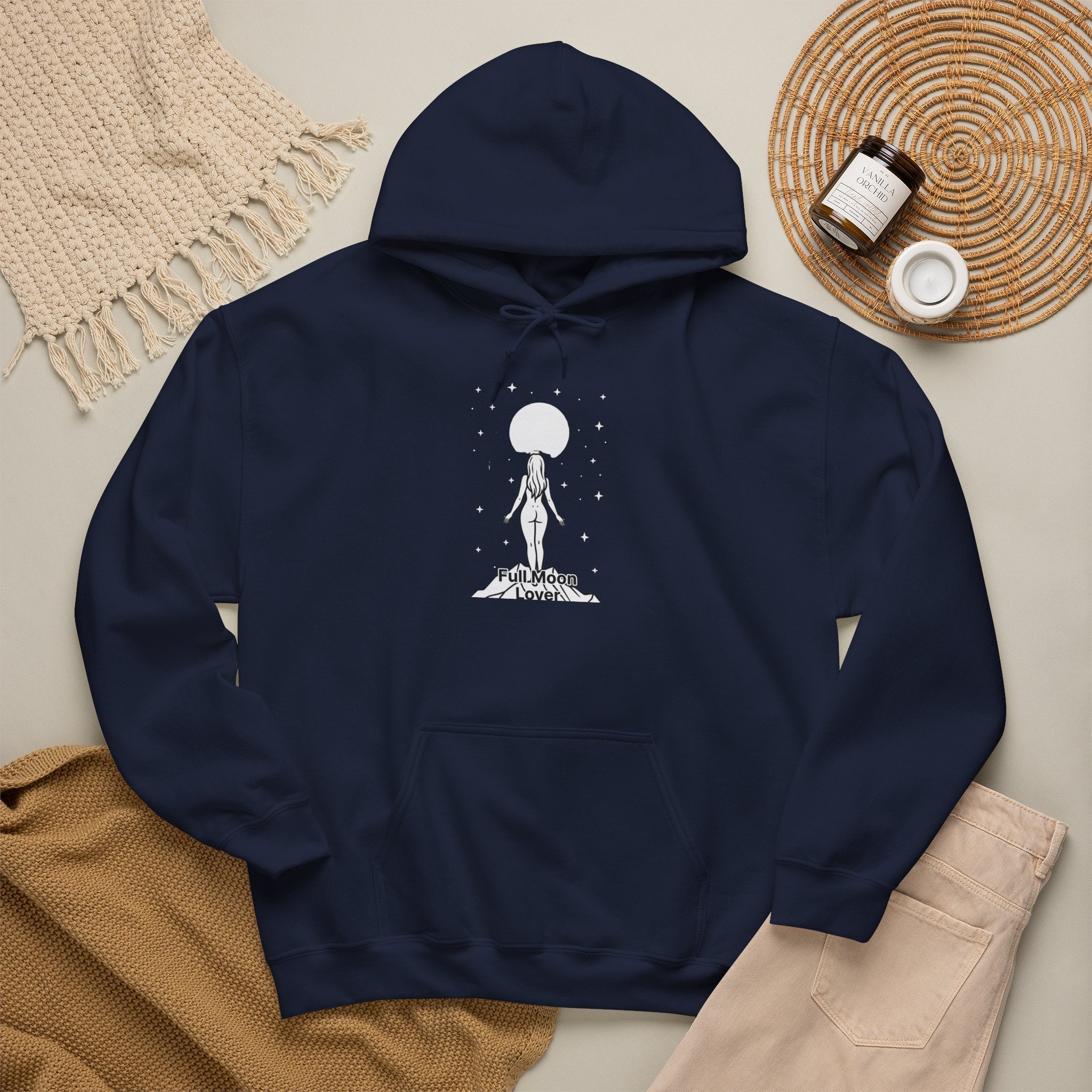 Moon Goddess T-Shirt — Celestial 'Moon Lover' Graphic Tee