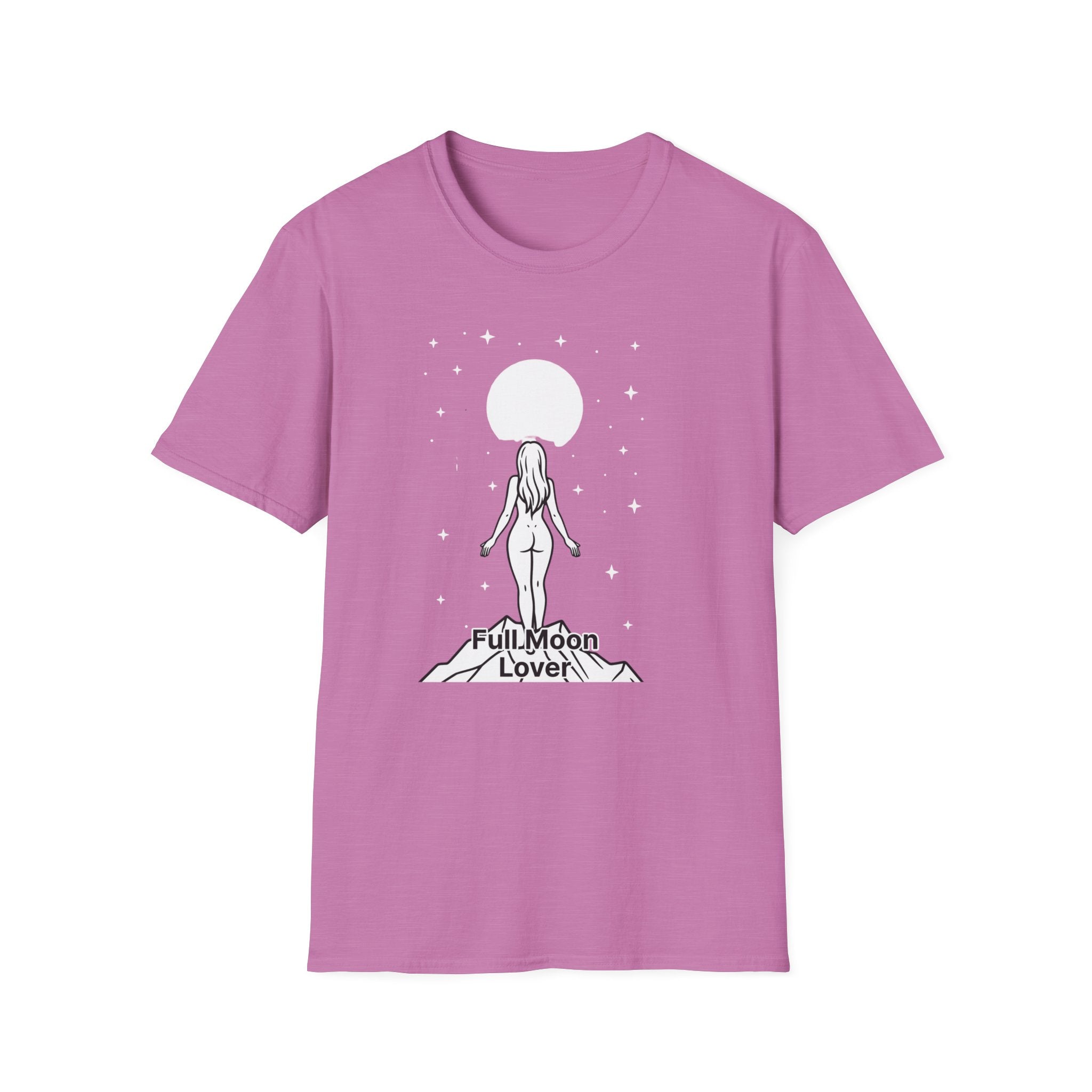 Moon Goddess T-Shirt — Celestial 'Moon Lover' Graphic Tee
