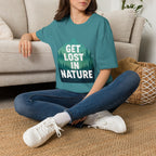 Get Lost in Nature T-Shirt — Outdoor Adventure Graphic Tee