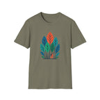 Minimalist Colorful Leaf Forest Graphic T-Shirt
