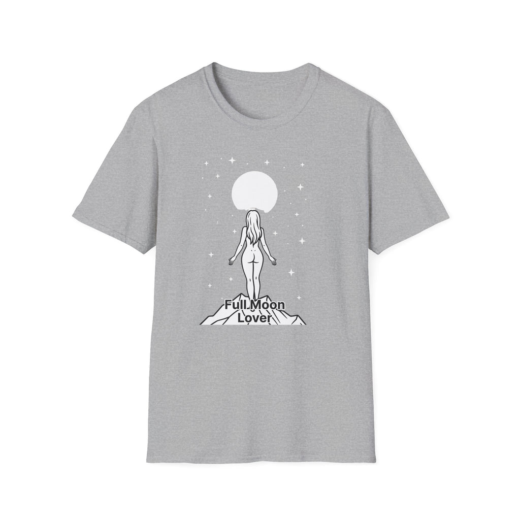 Moon Goddess T-Shirt — Celestial 'Moon Lover' Graphic Tee