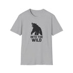 Into The Wild Bear T-Shirt — Outdoor Adventure Graphic Tee