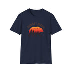 Sunset Hikes T-Shirt — Bear Silhouette Mountain Sunset Tee