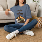 Rise & Roam Mountain T-Shirt — Adventure Graphic Tee for Hikers & Travelers