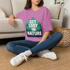Get Lost in Nature T-Shirt — Outdoor Adventure Graphic Tee