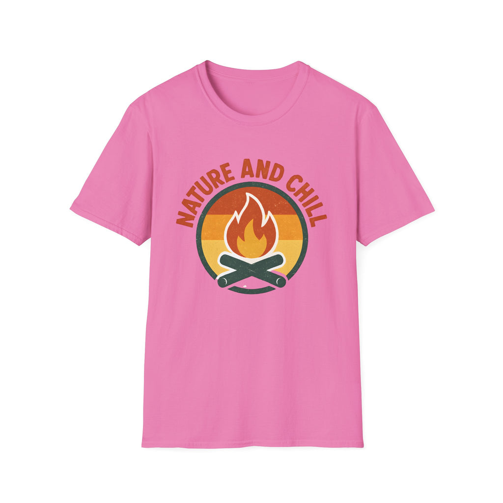 Nature and Chill Campfire T-Shirt