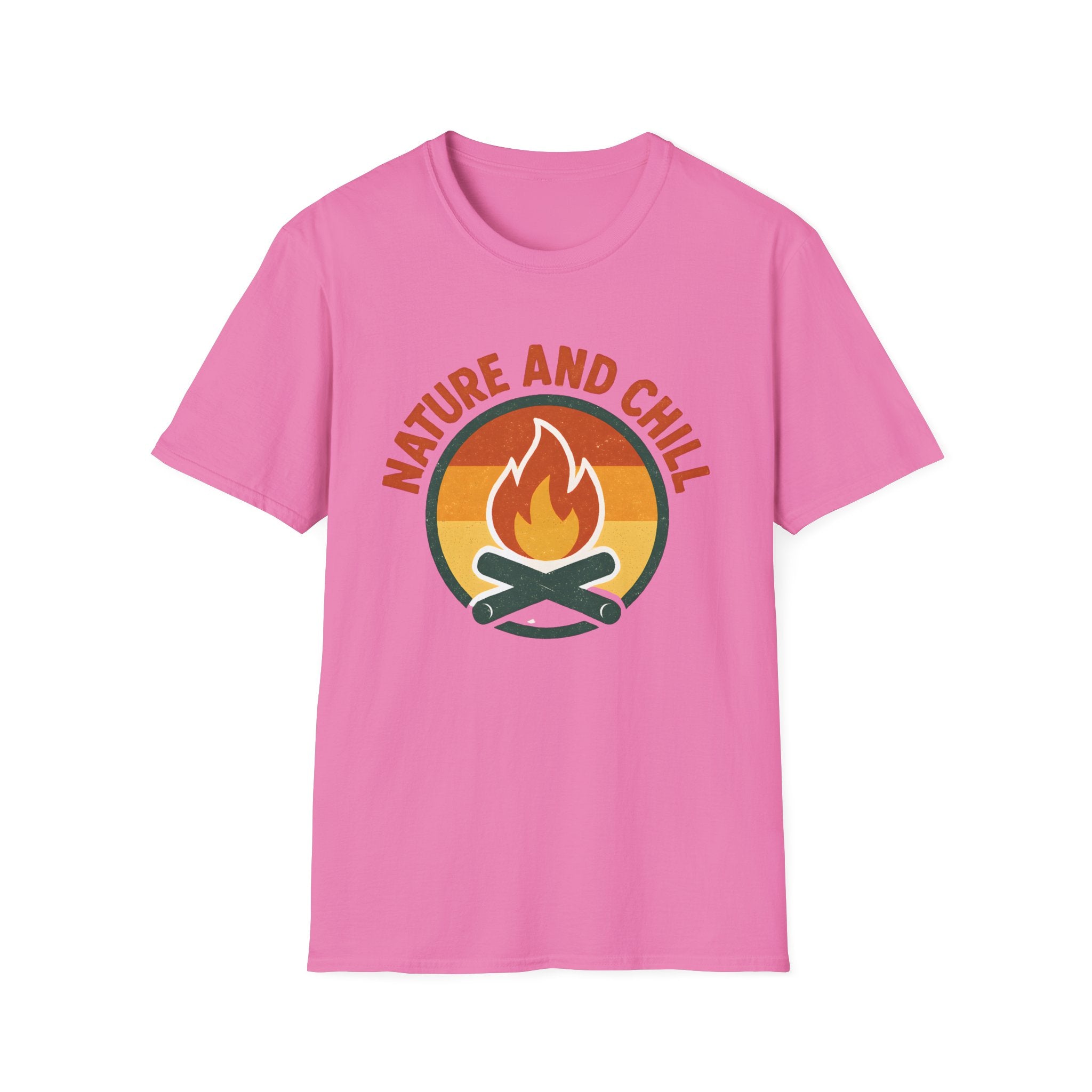 Nature and Chill Campfire T-Shirt