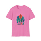 T-Shirt — Minimalist Colorful Leaf Forest Graphic