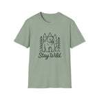 Bear Forest 'Stay Wild' T-Shirt — Adventure Outdoor Nature Tee
