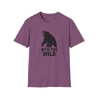Into The Wild Bear T-Shirt — Outdoor Adventure Graphic Tee