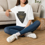 Hiking Life Graphic T-Shirt — Sunday Adventure Mountain Badge Tee