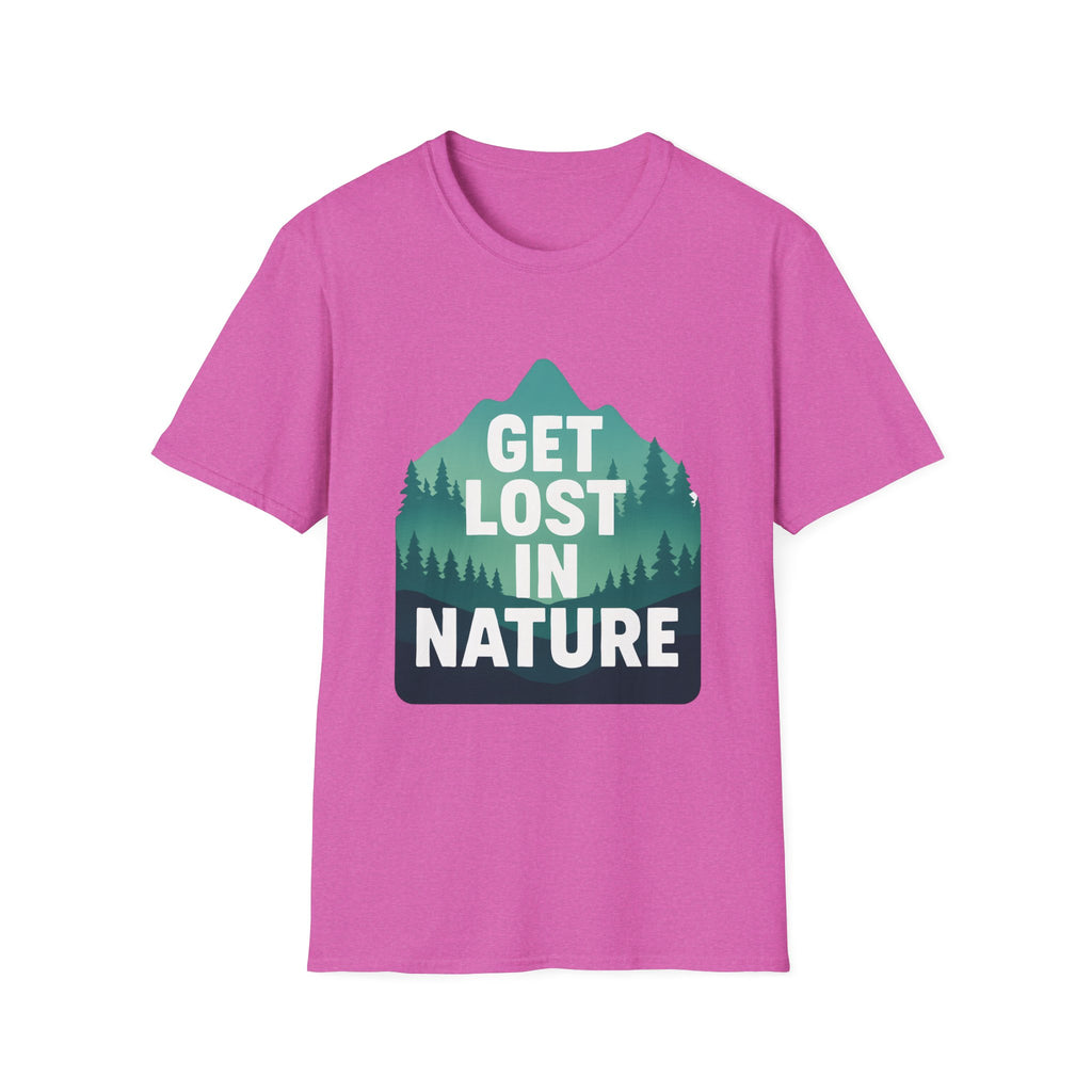 Get Lost in Nature T-Shirt — Outdoor Adventure Graphic Tee
