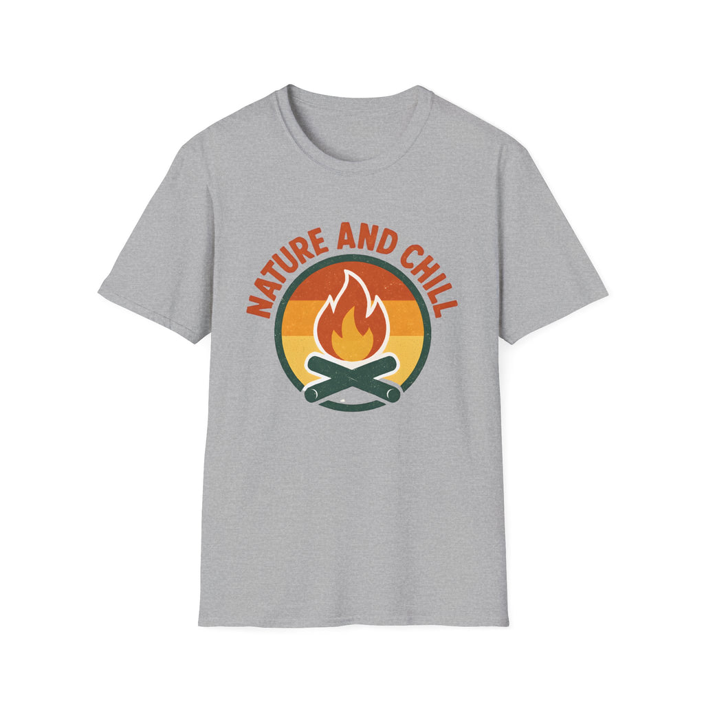 Nature and Chill Campfire T-Shirt