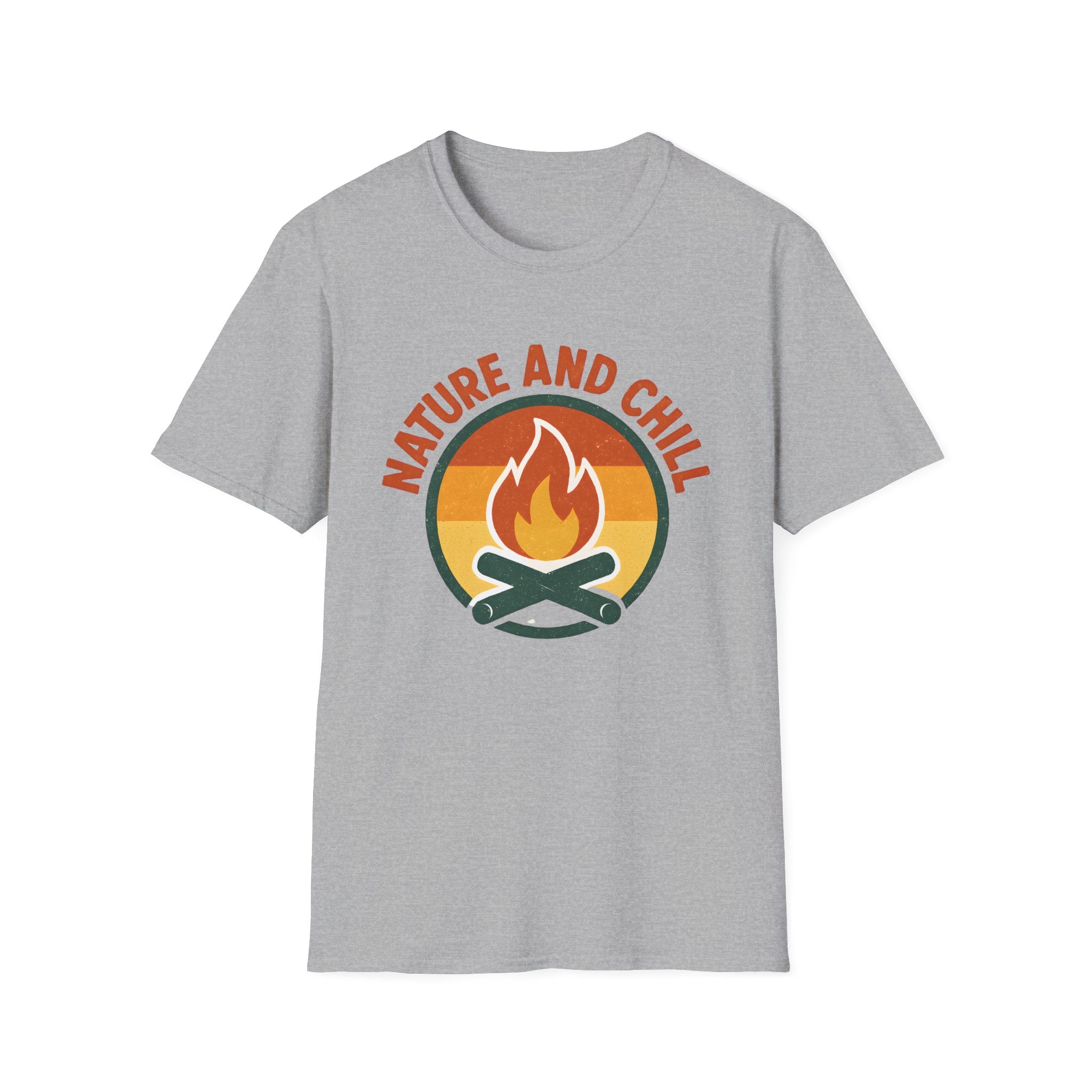 Nature and Chill Campfire T-Shirt