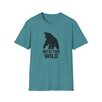 Into The Wild Bear T-Shirt — Outdoor Adventure Graphic Tee