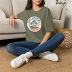 Stay Coastal T-Shirt — Vintage Palm Beach Sunset Tee