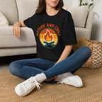Nature and Chill Campfire T-Shirt