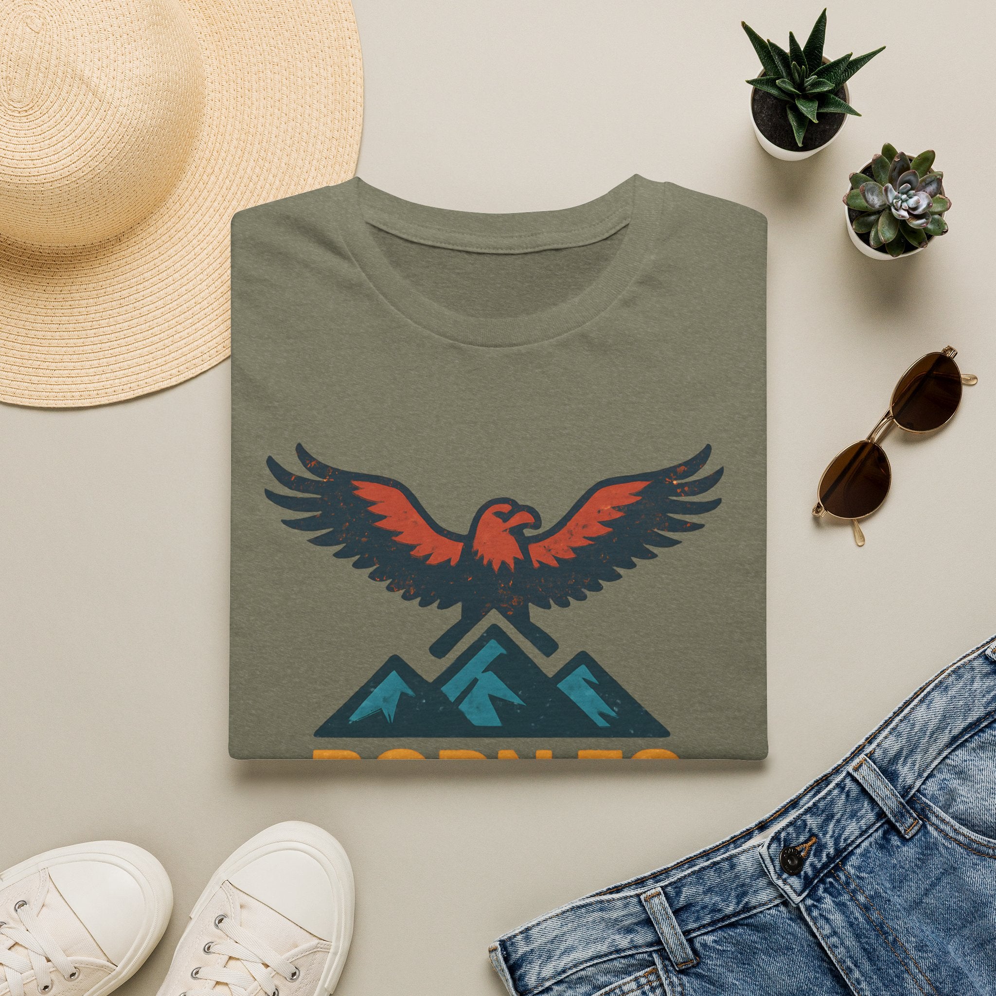 Born to Roam Eagle T-Shirt
