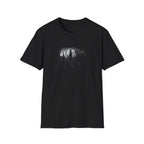 Bear Silhouette T-Shirt — Geometric Forest Graphic Tee