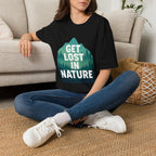 Get Lost in Nature T-Shirt — Outdoor Adventure Graphic Tee