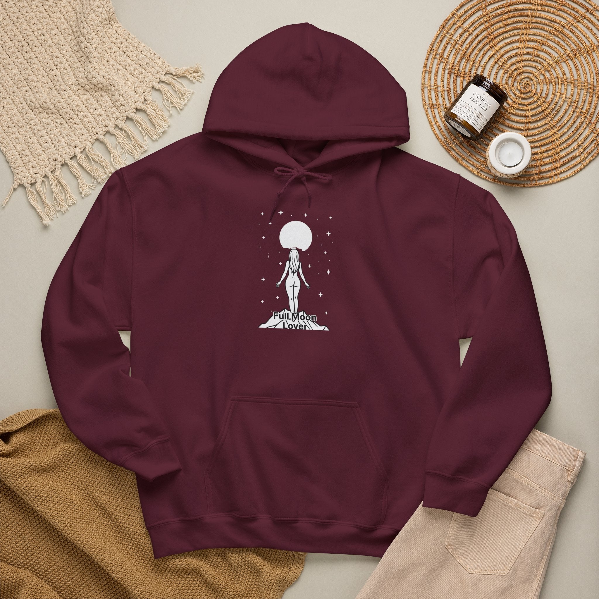 Moon Goddess T-Shirt — Celestial 'Moon Lover' Graphic Tee