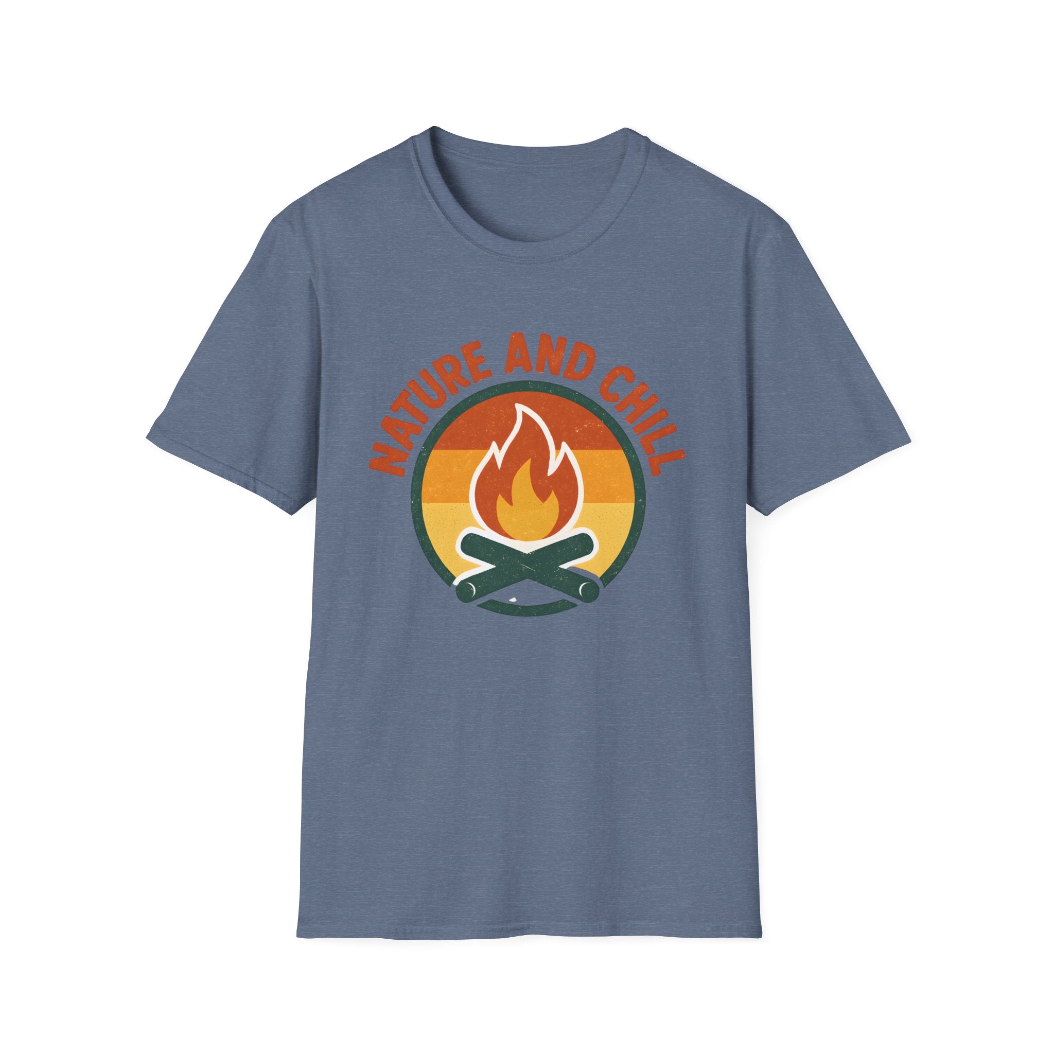 Nature and Chill Campfire T-Shirt
