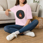 Campfire Night T-Shirt — Cozy Wilderness Bonfire Graphic Tee