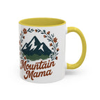 Mountain Mama Coffee Mug — 11oz & 15oz Floral Mountain Ceramic Mug
