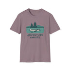 Adventure Awaits Canoe T-Shirt