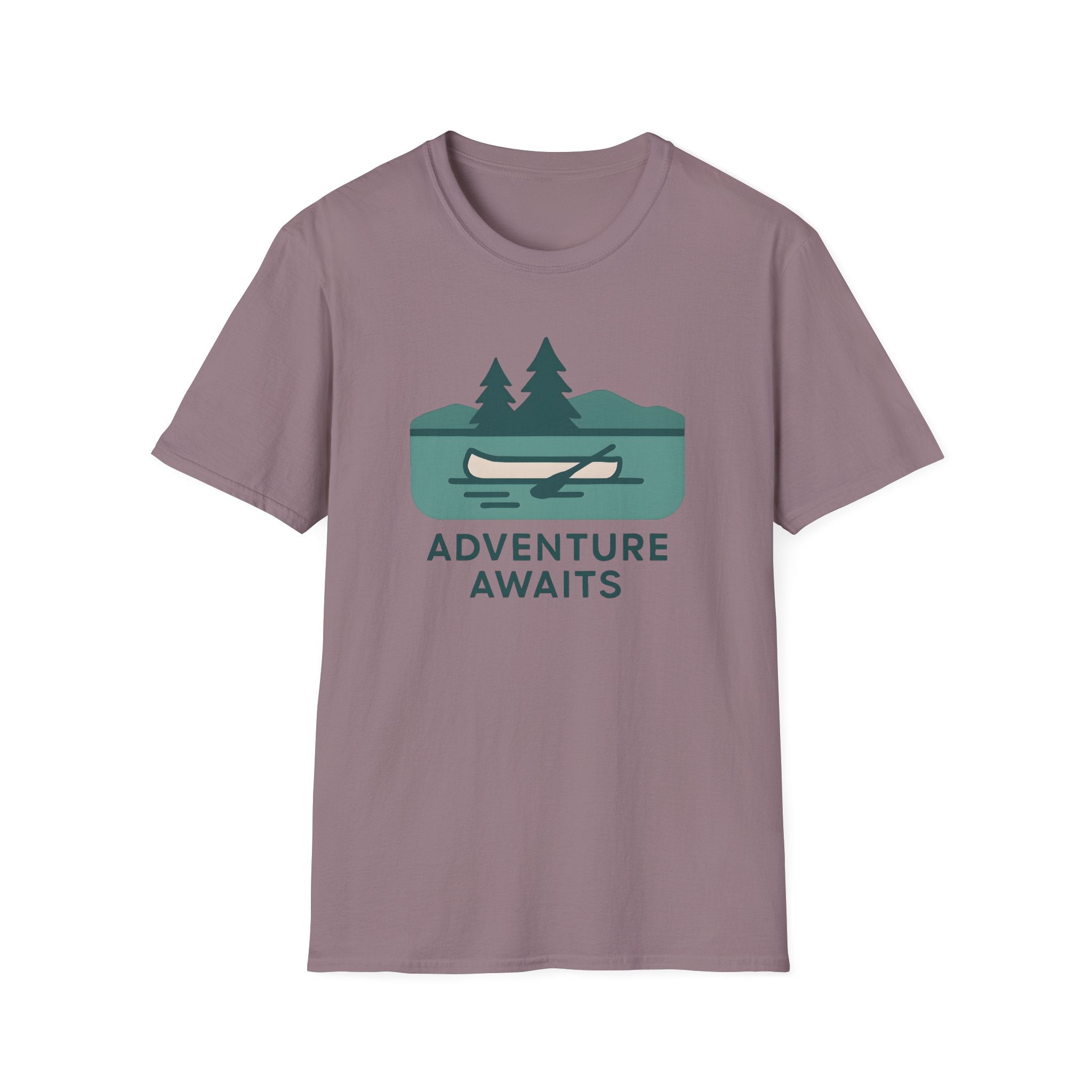 Adventure Awaits Canoe T-Shirt