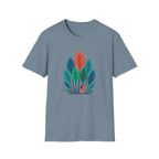Minimalist Colorful Leaf Forest Graphic T-Shirt
