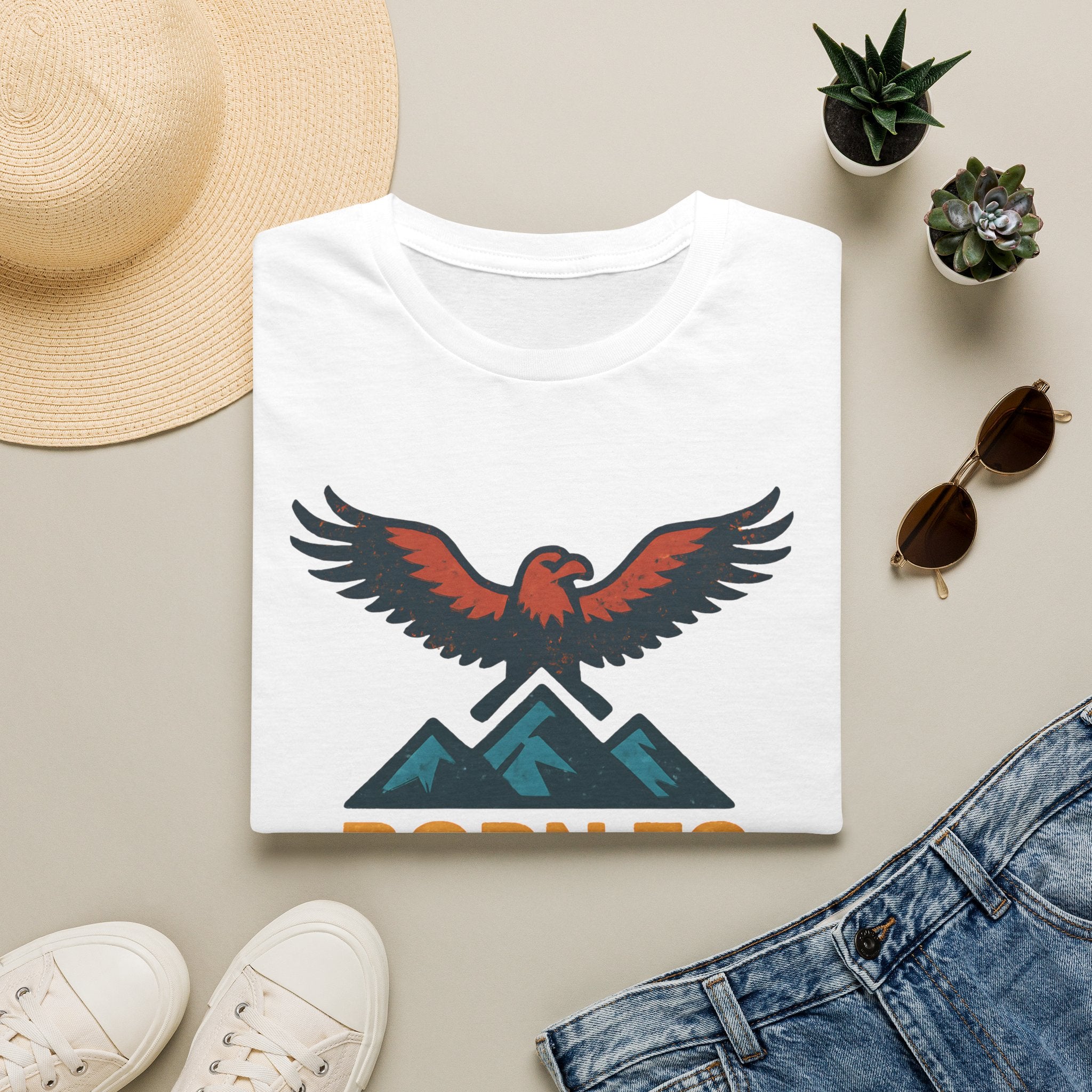 Born to Roam Eagle T-Shirt