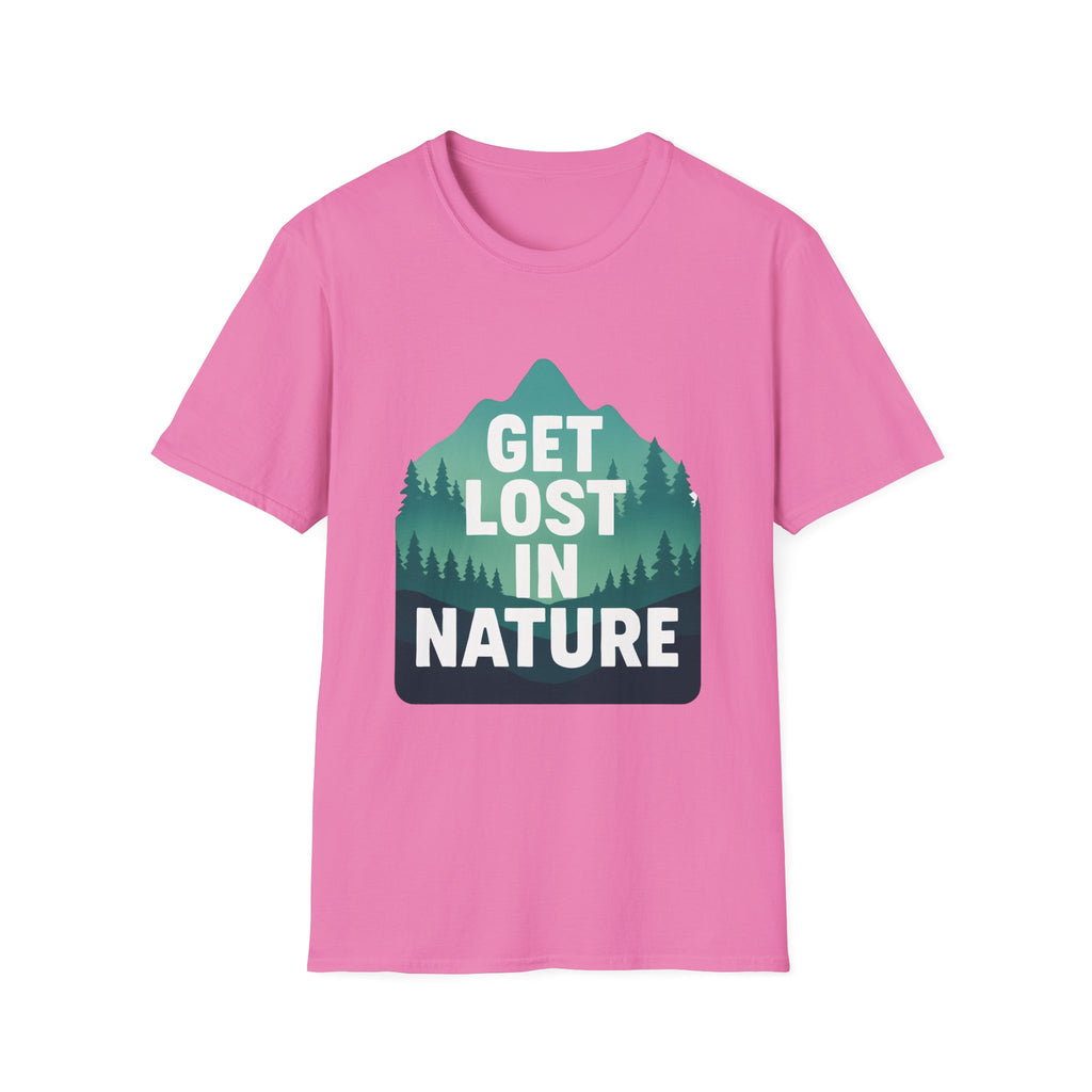 Get Lost in Nature T-Shirt — Outdoor Adventure Graphic Tee