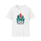 Minimalist Colorful Leaf Forest Graphic T-Shirt