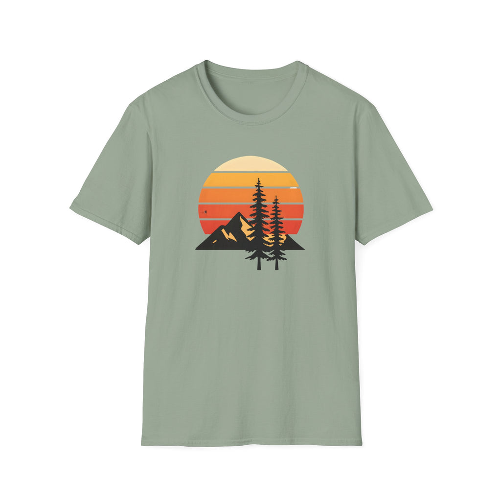 Sunset Over Mountains T-Shirt